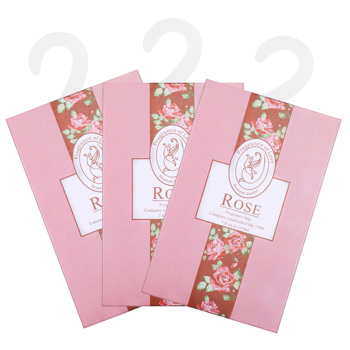 Scented sachets Vosarea 3pcs Scented Sachets Premium Hangable Scented