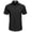 Black, variant on COOFANDY Men Short Sleeve Button Down Big and Tall Summer Beach Shirt Untucked Textured Wedding Trendy Lightweight Shirt