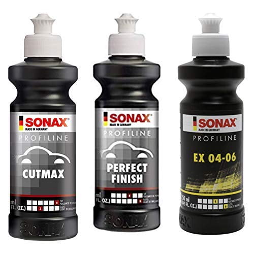 Sonax Cutmax, Perfect Finish, Kit 250ml - Walmart.com