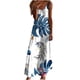 thumbnail image 2 of Puntoco Vestidos Mujer Moda Elegante Verano Casual Sólido V-Cuello Camis Vestido Largo Sin Mangas, 2 of 5