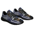 thumbnail image 6 of Amazing Police K9 Thin Blue Line Shoes Sneakers Black Size 10, 6 of 7
