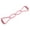 Pink, variant on 1-3PC 4 Ring Adjustable Loop Resistance Bands for Working Out Walk at Home Figure 8 Resistance Bands Silicone 8 Shape Pull Rope with Non Handles for Women Men Fitness Yoga Pilates Home Gym