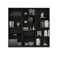 thumbnail image 6 of FM FURNITURE Pinedale 3 Piece Living Room Set Black Engineered Wood, 6 of 6