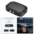 thumbnail image 4 of Transmisor receptor Bluetooth 5,0, adaptador de Audio con micrófono, inalámbrico de baja tencia para PC, TV, coche, sistema de transmisión de Sunnimix Adaptador bluetooth, 4 of 8
