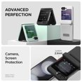 thumbnail image 4 of For Galaxy Z Flip 5 5G Phone Case VRS [Terra Guard Modern] w/ Hinge Protection-BLACK, 4 of 8