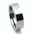 thumbnail image 2 of 6MM Comfort Fit Titanium Wedding Band Masonic Flat Ring (Size 7 to 14), 2 of 2