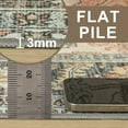 thumbnail image 5 of DEORAB 3X5 Area Rugs for Living Room, Machine Washable Bedroom Rugs Distressed Vintage Print Large Throw Rug Dining Room Aesthetic, Non Slip Carpet with Gripper, Ultra-Thin, 5 of 8