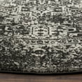 thumbnail image 4 of SAFAVIEH Round Rug 5'3" - Evoke Collection - Traditional Design, Black & Grey, Non-Shedding & Easy Cleaning, Ideal for Living Room, Bedroom, Dining Space, 4 of 12