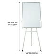 thumbnail image 2 of Zxareky Tripod Writing Board with Paper Clamp And Pen Storage Rack, Single-sided Foldable Magnetic Whiteboard, 2 of 9