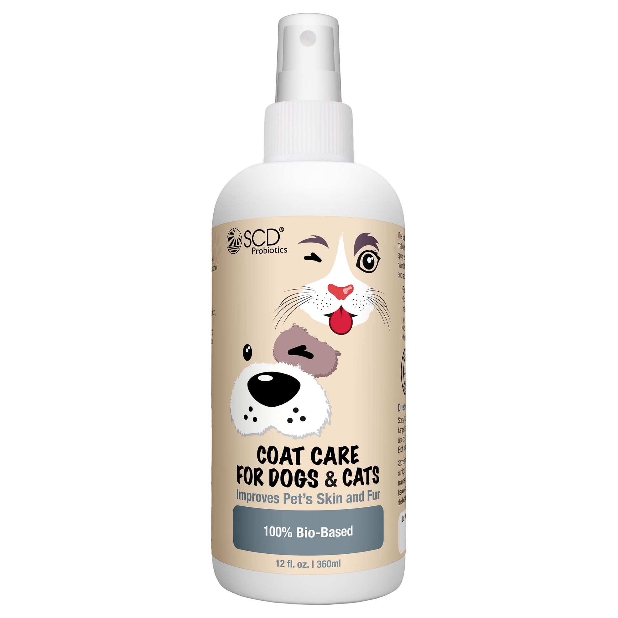 SCD Probiotics Deodorizing Probiotic Grooming Spray for Dogs and Cats