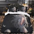 thumbnail image 3 of Girls Bedding Set with Soft Microfiber Duvet Cover with Zipper Closure (Single Bedding Set), 3 of 5