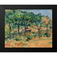thumbnail image 2 of Cezanne, Paul 18x15 Black Modern Framed Museum Art Print Titled - House in Provence, 2 of 5