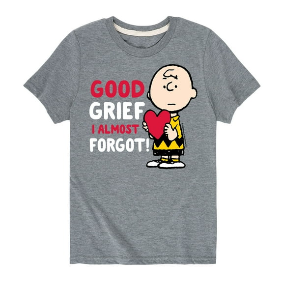 Peanuts - Good Grief - Toddler And Youth Short Sleeve Graphic T-Shirt