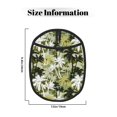 thumbnail image 3 of Pofeuu Hawaii Palms Print Silicone Pot Mat Mitten With Hanging Loop Heat Resistant Oven Mitts Non-Slip Bbq Baking Smoking Potholders, 3 of 7