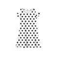 thumbnail image 5 of XADYUY Girls Dresses Casual A-Line Sleeveless Toddler Skater Polka Dot Twirl Crew Neck Swing kids sundresses girls 4-16,White 7-8 Years, 5 of 6
