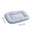 thumbnail image 4 of Pet Bed Mat, Dog Cat Sleeping Pad, Soft Fuzzy Cozy Pet Cushion for Crate Kennel Sofa Floor, Polyester Breathable Pet Mattress for Small Medium Large Animals, All-Season Indoor Use,Machine Washable, 4 of 7