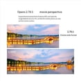thumbnail image 2 of Lente de PelíCula MóVil 1.55X Lente AnamóRfica de Pantalla para TeléFono MóVil Lente de Video Cepillado Blu-Ray de PelíCula, 2 of 5