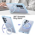 thumbnail image 3 of JETech 360 Degree Rotatable Ring Case for Samsung Galaxy S26 Ultra, Compatible with MagSafe (Omphalodes), 3 of 7
