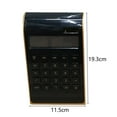 thumbnail image 3 of YAOMOBB Scientific Calculator Large Display Desktop Calculator Responsive Button Dual Power Golden Frame Design, 3 of 6
