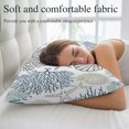 thumbnail image 5 of Blue Teal Coastal Lumar Pillow Covers, Summer Beach Coral Shell Starfish Soft Breathable Throw Pillow Cases with Invisible Zipper, Decorative Pillowcase Pillows Protectors for Sofa Bed Chair 16"x24", 5 of 9