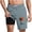 Blue, variant on Stamzod Swimming Trunks for Men Hawaiian Bathing Suit with Mesh Lining Beach Shorts Swimsuit Purple M