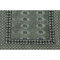 thumbnail image 4 of Casavani Handwoven Black Cotton Dhurrie Hallway Stair Runner Area Rug Home Decor Kilim 4x20 feet, 4 of 5