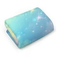 thumbnail image 4 of ZFLMY Rainbow Stars Sky 100% Polyester Absorbent Hand Towels for Bathroom Hotel Gym and Spa, Modern Decorative Tea Towels for Kitchens Showers, 29.5x13.8 Inches 29.5x13.8in, 4 of 6