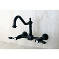 thumbnail image 2 of Kingston Brass Tudor 8" Center Kitchen Faucet Without Sprayer, 2 of 4