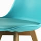 thumbnail image 5 of Set de 4 Sillas de Comedor Acojinadas Frankfurt Turquesa Mundo In Casa, 5 of 9