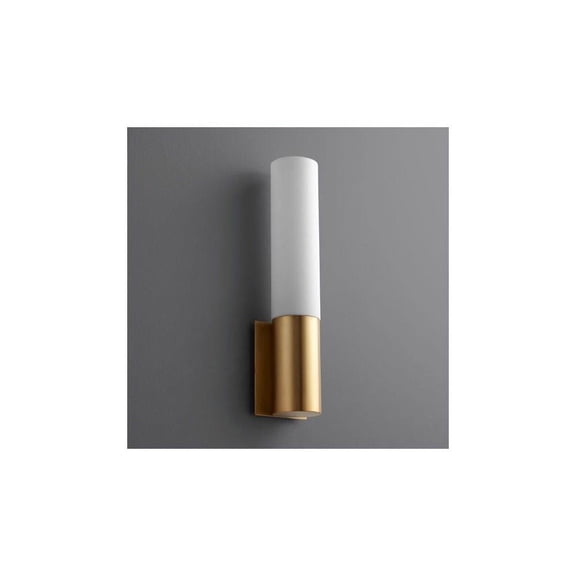 18.75 inch 10.5W 120V 1 Led Wall Sconce-Aged Brass Finish Bailey Street Home 766-Bel-2816137