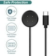 thumbnail image 5 of Tianle Charger Cable Compatible with Google Pixel Watch 2, Magnetic Charging Cable Cord Compatible with Pixel Watch 2 Smartwatch (2 Pack, Black), 5 of 6