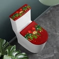thumbnail image 2 of HELLHERO Christmas Bells Universal Bathroom Seat Covers with Adjustable, 2 of 5