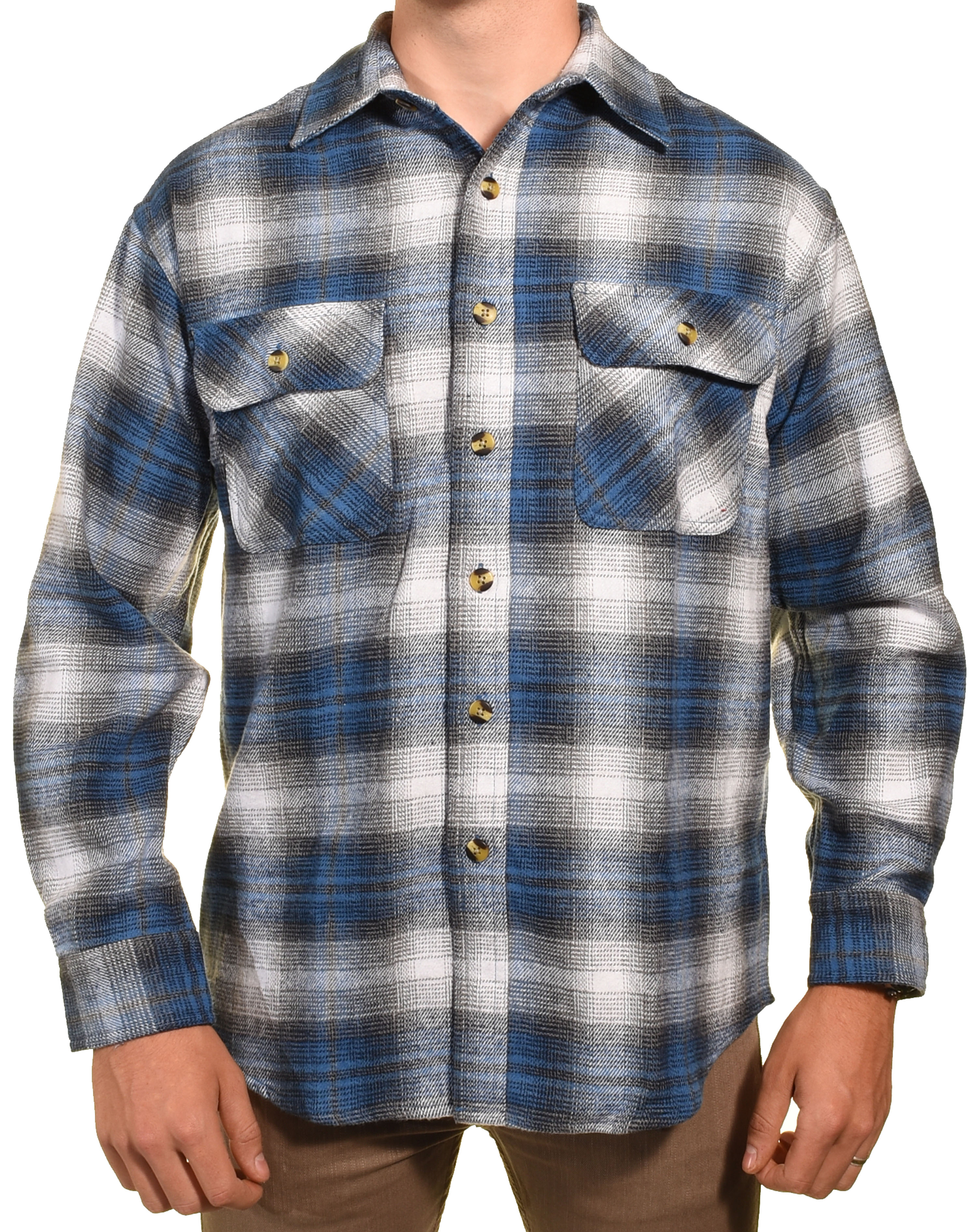 Mens Heavy Duty Flannel Shirt (Highland 