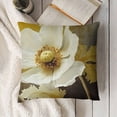 thumbnail image 3 of SHANXI Throw Pillow Covers White Flowers Print Cushion Cover Soft Pillow Cases for Home Sofa Bed Chair Car Office Decorative 12x12in, 3 of 5