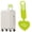 Mint Green, variant on 1 Pack Heart Shaped Fluorescent PVC Luggage Tags,Colorful (Yellow) Baggage Tags for Suitcase,Travel Essentials Cruise Airplane Accessories