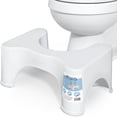 thumbnail image 1 of Squatty Potty, el Taburete Original para Baño, Altura, Blanco, 9 Pulgadas (Pack de 1), 1 of 14