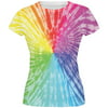 Rainbow Pride LGBT Tie Dye All Over Juniors T-Shirt - 2X-Large