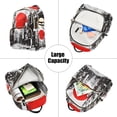 thumbnail image 5 of FORMRS Mini Backpack Purse for Women Travel Daypack Casual Shoulder Bag, Black Streets, 5 of 7
