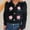 002 Black, variant on Women's Cropped Long Sleeve Fleece Cardigan 3D Flowers Embroidered Sweater V-Neck Button Down Sweater Cardigan Casual Tops