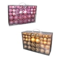 thumbnail image 1 of 100 Uds Adornos de Bolas de Navidad árbol Decorativo Inastillable Decoraciones para Fiestas Y Vacaciones+100 Piezas de Adornos para árboles de Navidad EstiloG perfecl Colgantes Bolas, 1 of 7