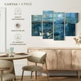 thumbnail image 4 of Elephant Stock Two Boats Wall Art - Horizontal Multi Panel Canvas - Living Room Wall Decor - Transportation Multi Panel - Blue And Teal Decor By Silvia Vassileva - 24" x 14", 4 of 4