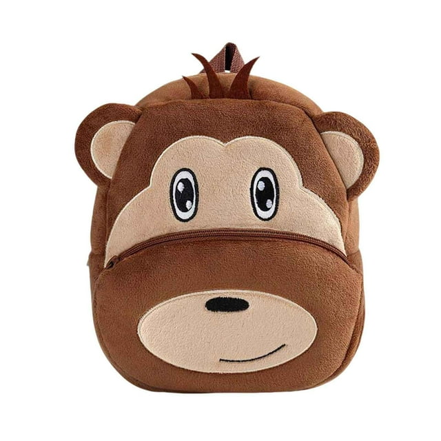 Sac à Dos pour Tout-Petits Sac à Dos Mignon Imprimé pour Enfants - Petit Sac à Livres en Forme d'Animal Rangement pour Livres pour Enfants
