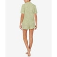 thumbnail image 2 of Dkny Pyjama Imprimé Col Cranté et Short, Vert, Grand, 2 of 2