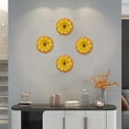 thumbnail image 6 of Homerr Metal Flower Wall Art Garden Wall Decor Handmade Multicolored Metal Sunflower Wall Decor Flower Art for Garden Home Outdoor Hanging Decoration, 6 of 8