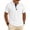White, variant on LTTVQM Polo Shirts Men Short Sleeve Classic Fit 3 Buttons Golf Shirts Soft Breathable T-Shirt Performance Tennis Outfits Hot Pink 2XL