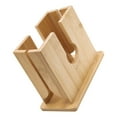 thumbnail image 3 of SHISUYAN Wooden Bagel Slicer Manual Bagel Holder Bread Slicing Guide For Homemade Bread Kitchen Baking Sandwich Bread Slicing, 3 of 8