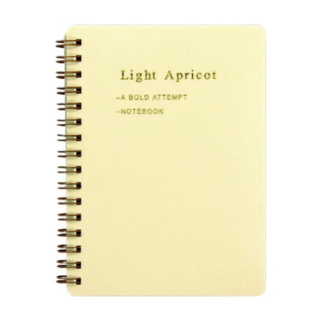 TZYUDK A6 Notebook High Value Student Thick Note Making Notebook Flip Coil Notebook Affordable Useful Beige