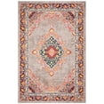 thumbnail image 3 of Safavieh Madison Sonam Oriental Area Rug, Gray/Fuchsia, 5'3" x 7'6", 3 of 15