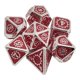 thumbnail image 2 of Juego de 7 dados de múltiples caras para juegos de mesa de rol como Dragon Scales (D&amp;D, Pathfinder) 11, 2 of 8