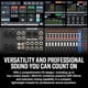 thumbnail image 5 of Mesa de mezclas digital Yamaha MGX12V de 18 canales con USB-C negra, 5 of 6